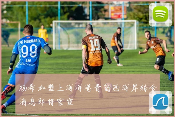 杨希加盟上海海港青岛西海岸转会消息即将官宣
